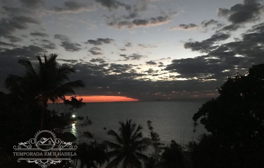 Espaçosa e confortável casa em Ilhabela com deslumbrante vista p/ o mar – Ponta da Sela