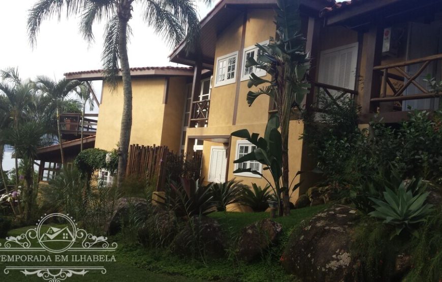 Casa em Ilhabela com vista cinematográfica – Praia do Veloso